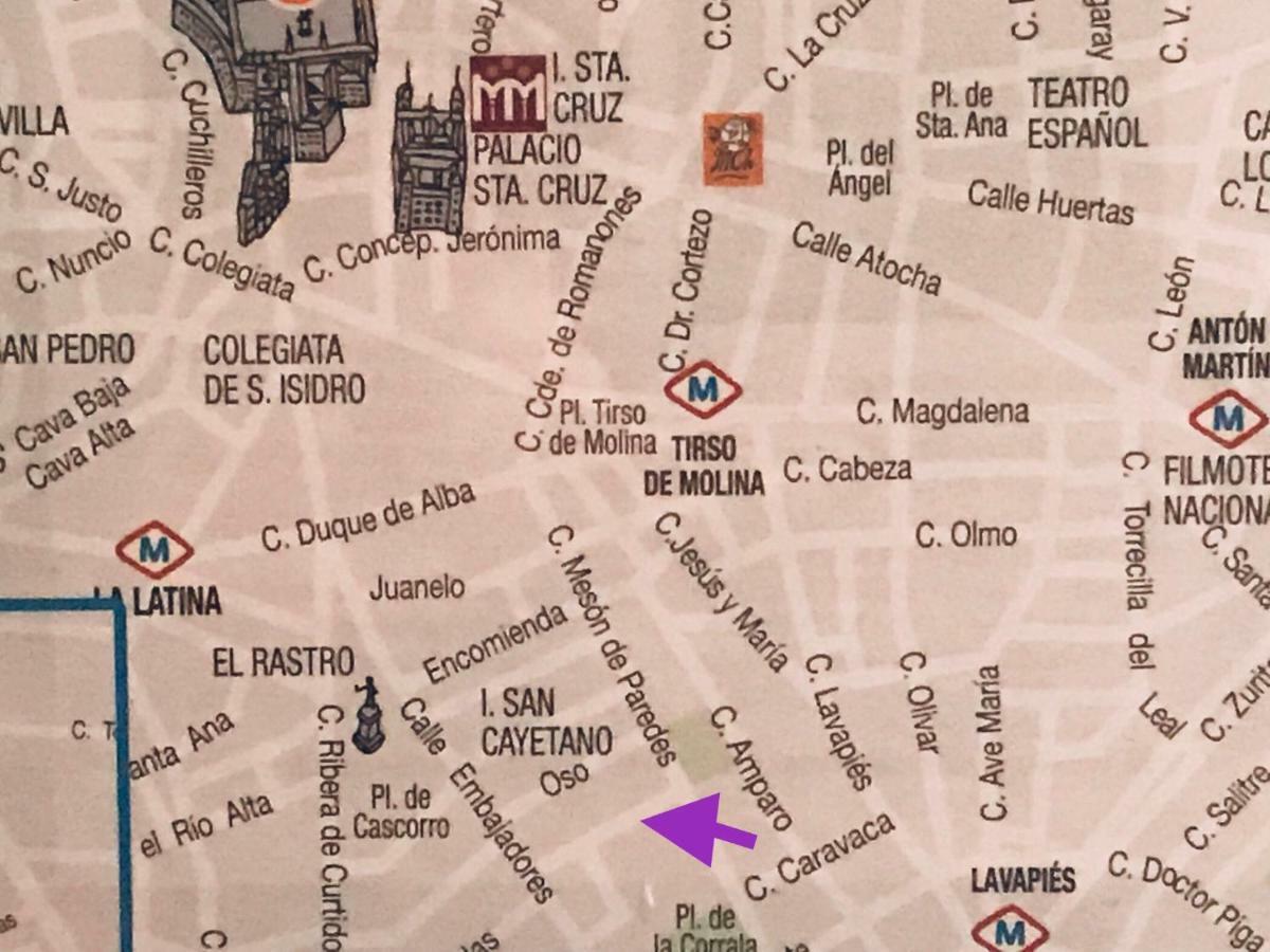 Apartamento En Corrala Madrid Buitenkant foto